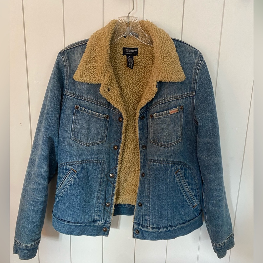 Vintage American eagle denim jacket